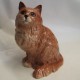 Beswick cat brown 8.5 inches
