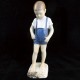 Bing & Grondahl BOY WITH CRAB BY FEET 7.5" NEW Denmark