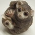 Boehm Wombats figurine