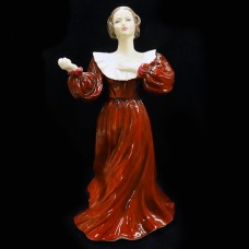 Coalport Caroline 8.25" tall Ladies of Fashion