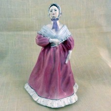 Coalport Martha 8" tall Ladies of Fashion