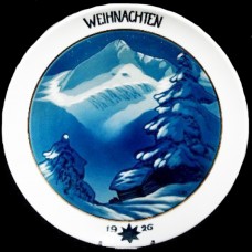 Rosenthal christmas plate 1926 