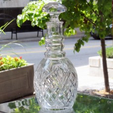 ASHFORD by Galway Crystal Decanter 11.25" Ireland