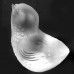 Baccarat Chick Head Up frost 762532 2.5" long 