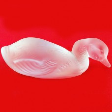 Baccarat Duck Swimming 762511 Frost 5" long Baccarat Duck Swimming 762511 Frost 5" long
