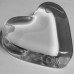Baccarat Heart flat 772515  3.5" wide