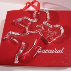 Baccarat Noel 1995 Angel Ornament 