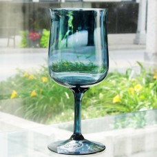 BLUE MIST by Lenox Crystal Goblet 7" tall