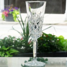 CHARLESTON by Lenox Crystal Flute Champagne 8" tall