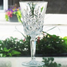 CHARLESTON by Lenox Crystal Goblet 7.5" tall