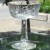CLIFDEN by Galway Crystal Saucer Champagne 5.4" tall 