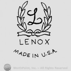 COURTYARD GOLD by Lenox Crystal Flute Champagne 9.5" tall