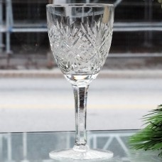 EDINBURGH Crystal ELIZABETHAN Goblet 7" NEW Hungary