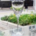 FIRELIGHT PLATINUM by Lenox Goblet 8.6" tall