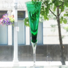HOLIDAY GEMS GREEN by Lenox Champagne Flute 11"