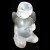 Lalique Cherub Malizioso Clear 12041 Looking Left 3.25" NIB