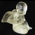 Lalique Cherub Sleeping Capriccioso12040 Clear 2.75" tall
