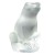 Lalique Frog WHITE Rainette Sitting 2.36" tall #30220