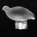 Lalique Partridge 2" tall Seal #10611