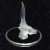 Lalique Pheasant pin tray  #10713 3.5" tall