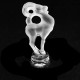 Lalique Ram/Bastia Seal #10607 3.25" tall