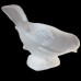 Lalique Sparrow #11604 Hardi NEW IN BOX 4" long