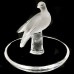 Lalique Thalie / Dove Pin Tray #10749 3.5" tall