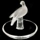 Lalique Thalie / Dove Pin Tray #10749 3.5" tall