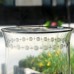 PEARL PLATINUM by Lenox Goblet 9" tall