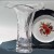 Peill Odeon Mit Blatt Vase #30985 height 9.5"