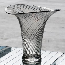 Peill Silke Clear Vase #27070 height 7.75"