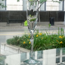 RHYTHM GOLD by Lenox Champagne Flute 9.2" tall