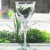 RHYTHM PLATINUM by Lenox Crystal Goblet 8.5" tall