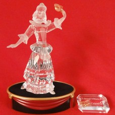 Swarovski Columbine Edition 2000 with stand and plaque