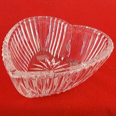 Waterford Heart Shaped Bowl 5" Wide