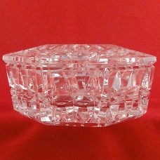 Waterford Octagonal Covered Box 5" wide