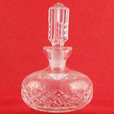 Waterford Perfume Bottle Large 6" tall