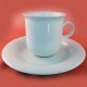 Arabia Finland Arctica Cup & Saucer 3 inches tall