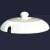 Arabia Finland Seita Arctica Soup Tureen Lid 8.5" at lip