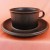 Arabia Ruska Cup & Saucer 2.2 inches tall flat cup