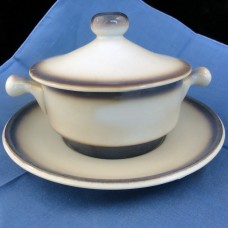 AUVERGNE by Goebel Covered Cream Soup & Stand AUVERGNE by Goebel Covered Cream Soup & Stand