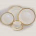 Aynsley Elizabeth SCALLOPED 5 piece Place Setting