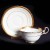 Aynsley Elizabeth Scalloped Cup & Saucer 