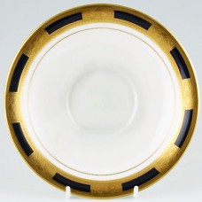 Aynsley Empress Cobalt & Gold Cream Soup Stand