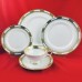 Aynsley Empress White & Gold After Dinner Cup & Saucer 