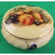 Aynsley Orchard Gold Covered Box Round 4" tall