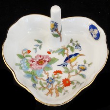 Aynsley Pembroke Ring Holder Heart Shaped 2.25"