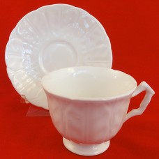 Aynsley Snow Crocus Cup & Saucer