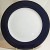 Bernardaud Limoges Poudre Nuit Charger 11.5" diameter