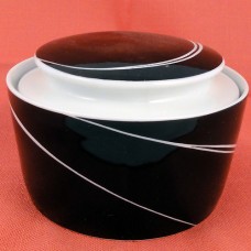 Block Spal Black Pearl Covered Sugar Bowl